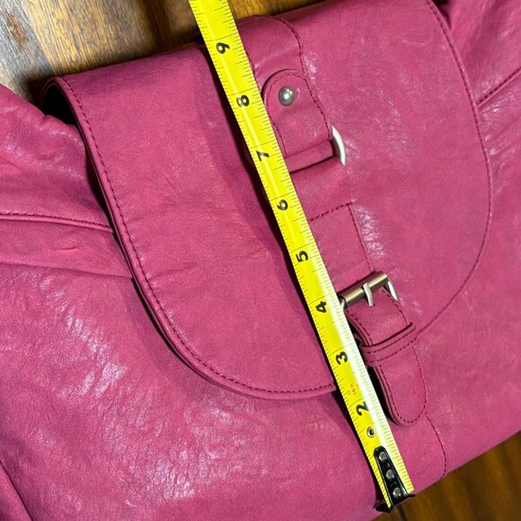 EXCELLENT Kelly Moore B-Hobo Camera Bag Pink Leather Photography Messenger Bag - Picture 13 of 16